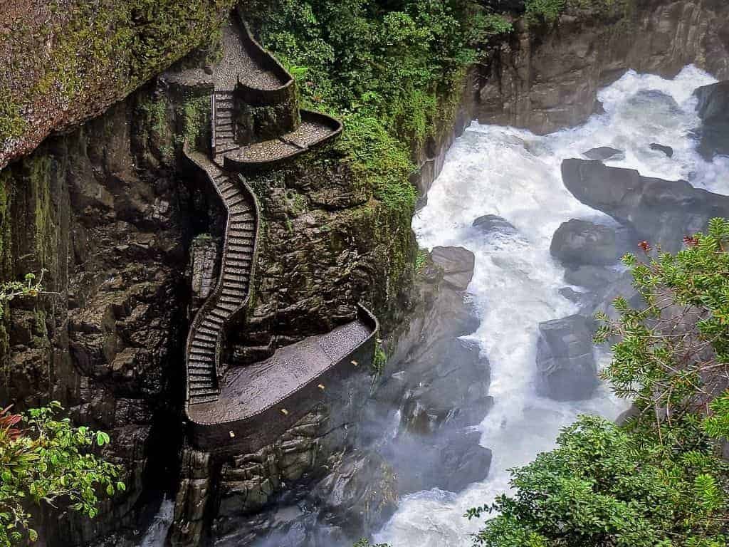 Excursion Baños: Bicycle tour: the route of the waterfalls