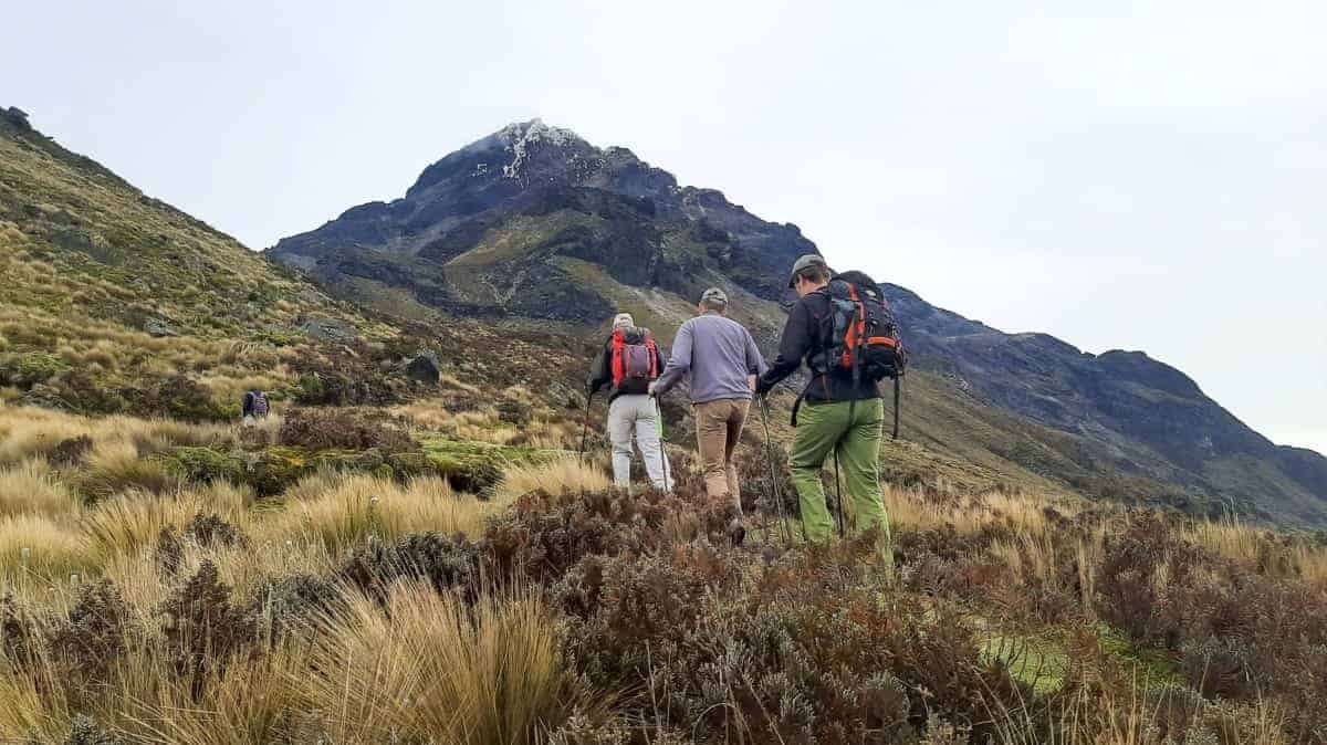 Excursion-Otavalo: Bike tour – lakes of Mojanda and archeology Cochasquí